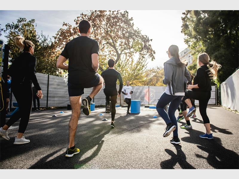 The road to the 2nd Annual #Run4APeriod begins with an energetic bootcamp in Region F.