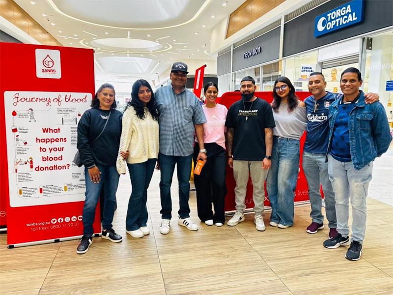 A successful blood donation drive at Mall of the South saw dozens of donors step forward, with one recipient sharing how donations helped save his life.