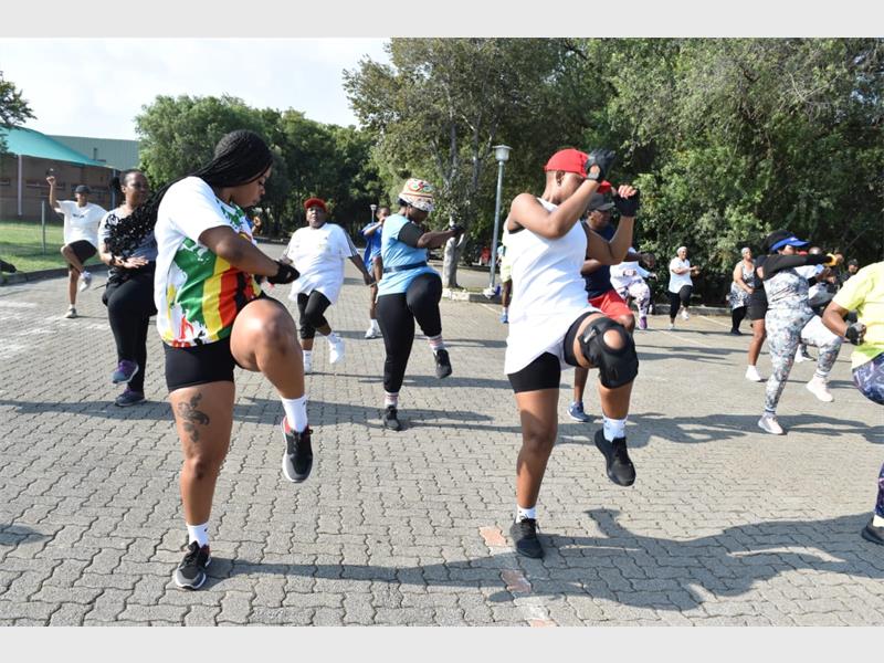 Residents embraced an energetic morning of fitness and motivation as WOMan NPO strengthened community partnerships through its aerobics initiative.