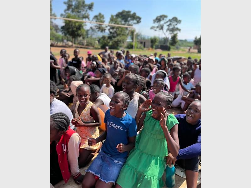 Metro World Child SA nourishes hungry kids at Lehae Settlement in Eikenhof.