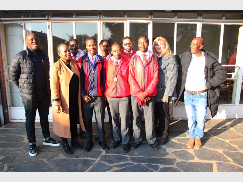 Learners to represent the school at the District Level.
