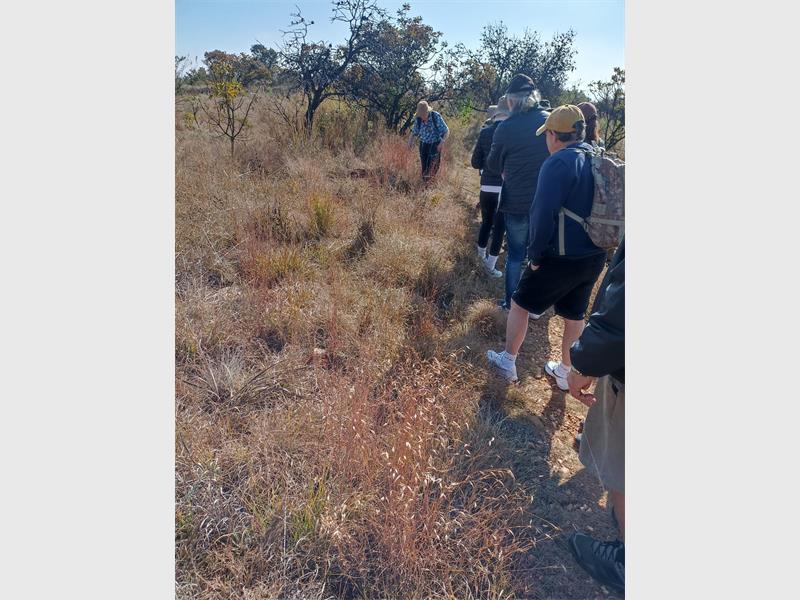 Visitors to Melville Koppies were treated to two enriching experiences for the price of one as captivating storytelling sessions were followed by guided tours that uncovered the area’s rich natural and cultural heritage.