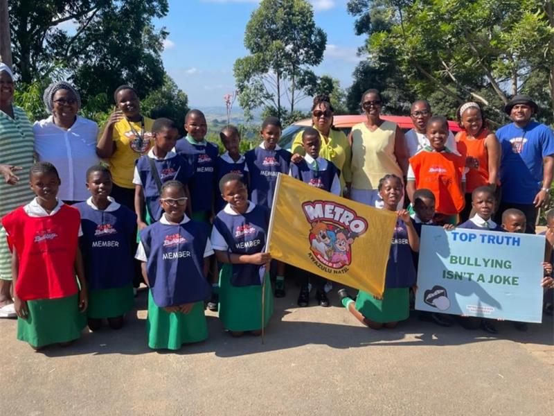 Local schools benefit from launch of Child Protection Week and Wrapped in Hope Blanket Drive.