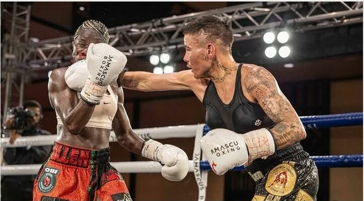 Fresh from making history as South Africa's first female IBO Super-Featherweight World Champion, Bernice