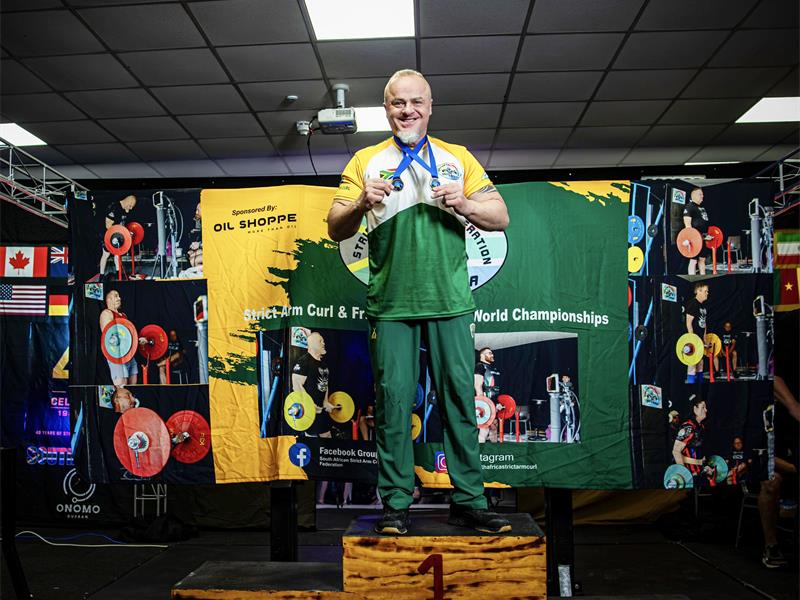 There will be an African Strict Arm Curl and Freestanding Curl Championships to be held in Durban in September.