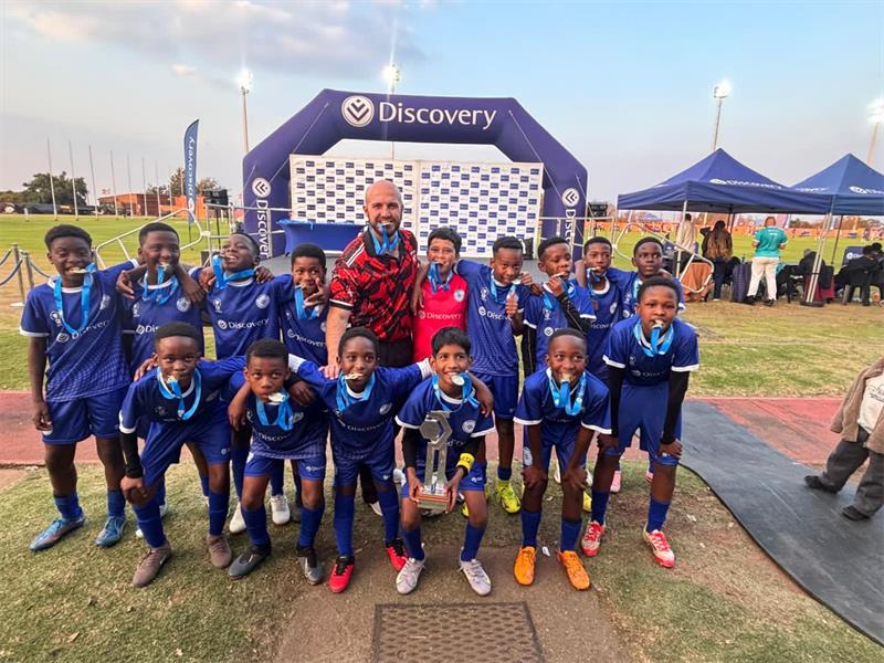 After winning every match in style, the soccer team claimed the Discovery Knockout Cup and brought pride to the school community.