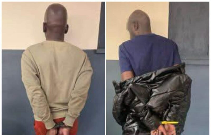 JMPD K9 officers trace the suspected getaway vehicle to Roodepoort, leading to the arrest of two suspects linked to the shopping centre robbery.