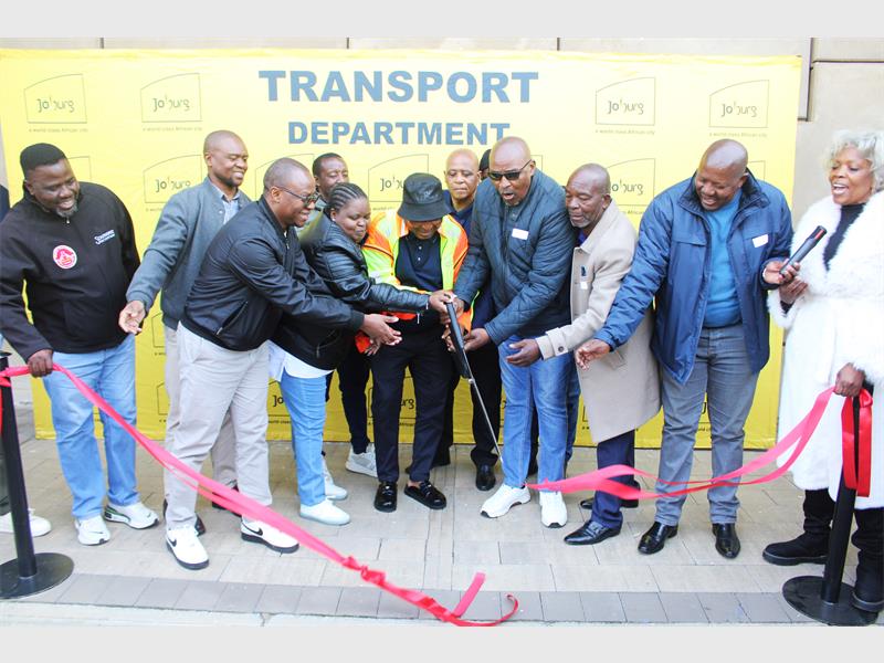 Six taxi associations will operate from the new R45-million facility.