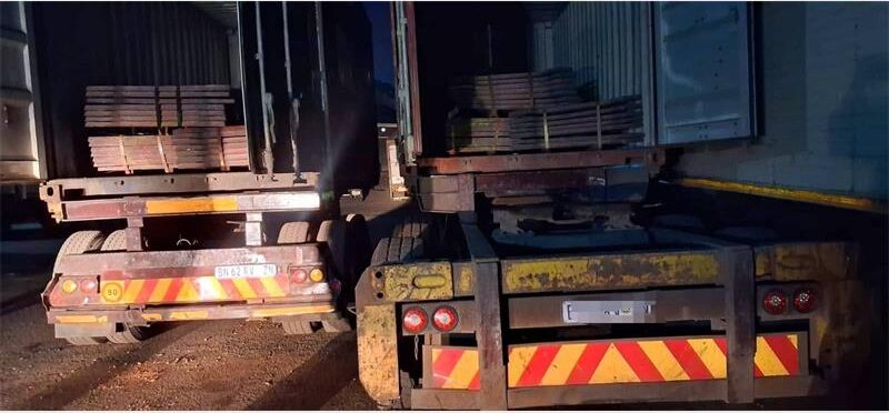 Two men are in custody after JMPD officers recovered suspected stolen copper sheets worth an estimated R16 million during a targeted operation in Booysens.