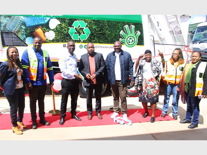 New infrastructure at Robinson Deep Landfill Site aims to divert recyclable waste from landfill while additional trucks strengthen waste collection operations.