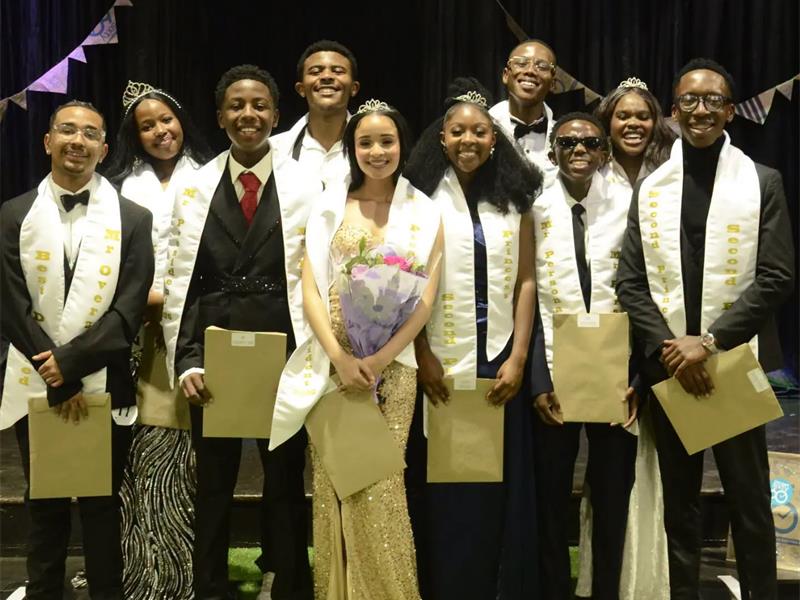 Hoërskool President celebrated confidence and talent as Kacey Sykes and Manare Khoba claimed the top titles at the school's annual pageant.