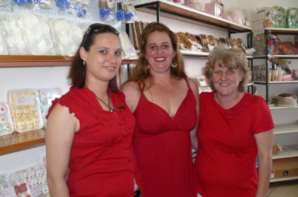 Corrien Flok, Maryna Brits and Belinda Fourie.