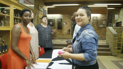 Glenvista High School matriculant, Lunnae Kelly was happy with her results.