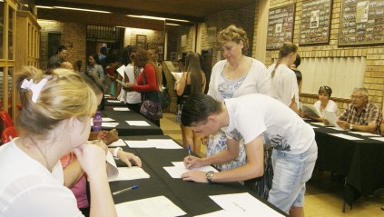Devon Rocha and his mom Dina Rocha couldn't contain their happiness when they saw how well Devin had done in his matric results.