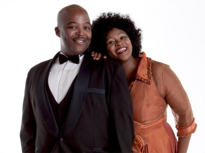 IN THE MOOD FOR LOVE: Timothy Moloi and Gloria Bosman.