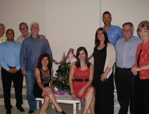 Peter Soester (SOJO Financial director/ MBS Services) , Sheldon Stuurman(SOJO Member/ Gold Reef City Financial Director), Etienne Cloete(SOJO Legal Advisor/ Etienne Cloete Attorneys), Richard Bennet (SOJO Chairman / iProp Marketing Director), Nicky Vakaloudis(SOJO CEO), Jeannine du Toit(SOJO Office Manager), Sandra Andrew(SOJO Accountant), Reuben Louw(SOJO Marketing Director/Thaba Eco Hotel Owner), Andrew Barker(Andrew Barker development Consultants/ KlipSA Chair Person) and Delia Barker.