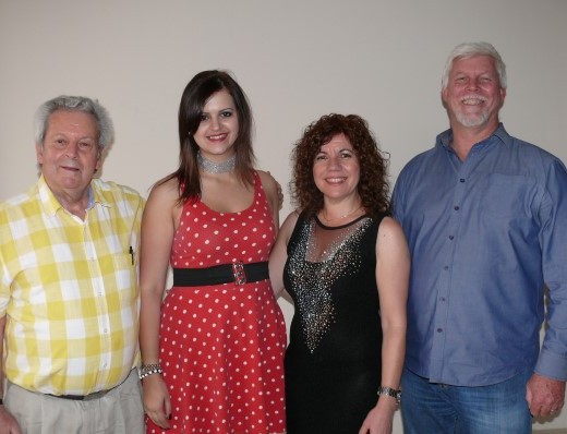 Peter Soester, Jeannine du Toit, Nicky Vakaloudis and Richard Bennet.