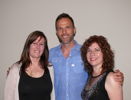 Sandra Andrew, Reuben Louw and Nicky Vakaloudis.