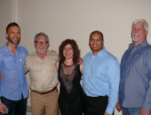 Reuben Louw, Etienne Cloete, Nicky Vakaloudis, Sheldon Stuurman and Richard Bennet. 