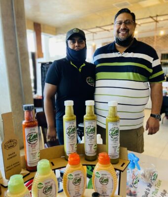 Candice Govinda and Dhiraj Naidoo from Zee's Flava Fusion