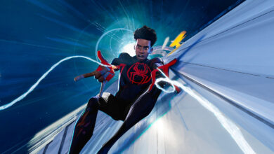 SpiderMan Across The SpiderVerse still