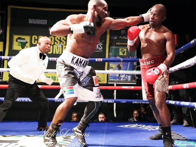 Kamanga still looks sharp, composed and mentally fit in the ring.