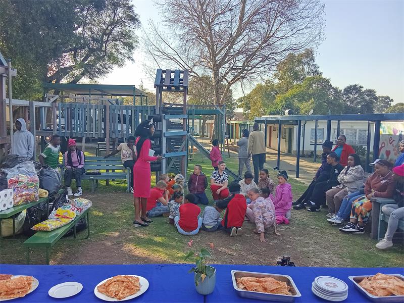 With arms full of donations and a heart full of hope, Miss Turffontein Queen 2024 led an outreach.