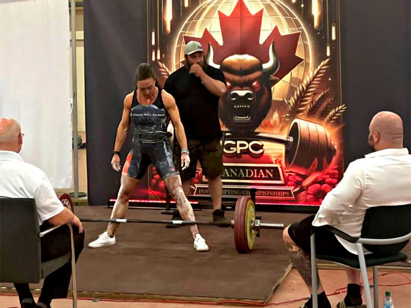She has taken the Canadian powerlifting scene by storm, smashing four world records and inspiring a new generation of athletes.