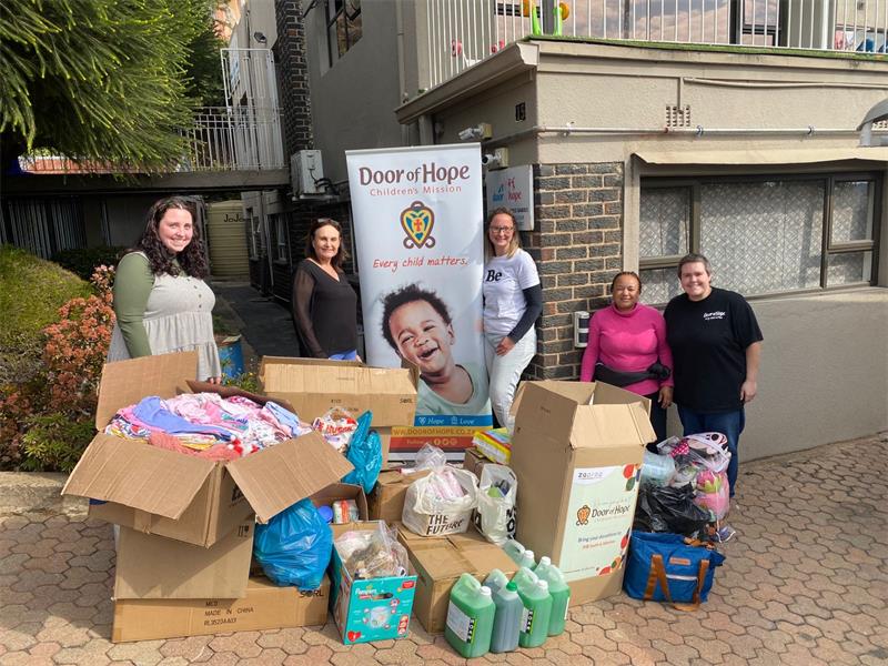Door of Hope has received much needed donations thanks to a successful community drive led by Free Chapel Church, Women Rocking Real Estate and ZA Prop.