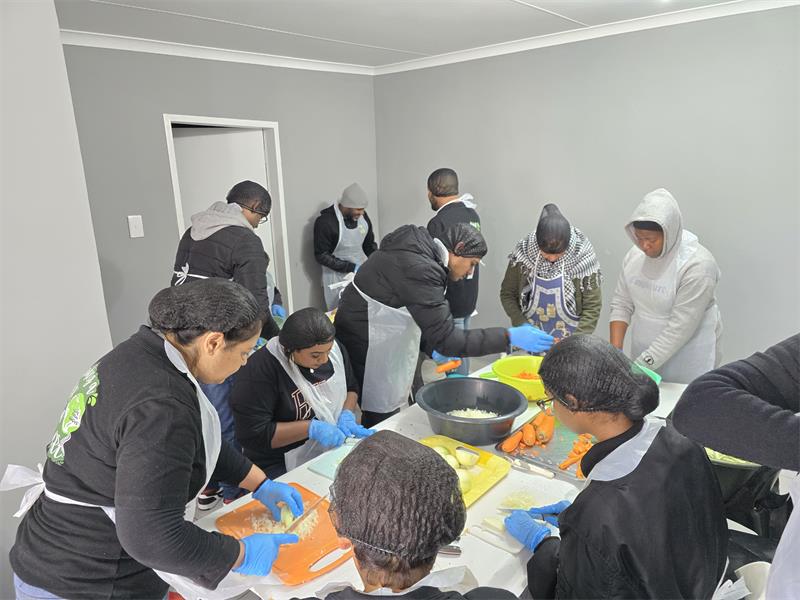 The charity’s kitchen and volunteer area now serve as a symbol of commitment to those who rely on their services, thanks to a fresh, welcoming redesign.