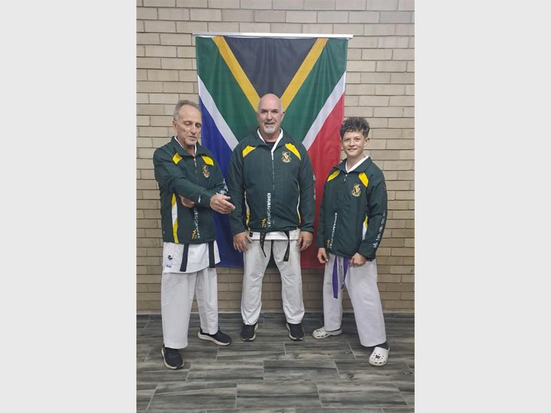 A young karateka from Oakdene competed in the KSI Karate World Tournament in Finland, representing SA against top international opponents.