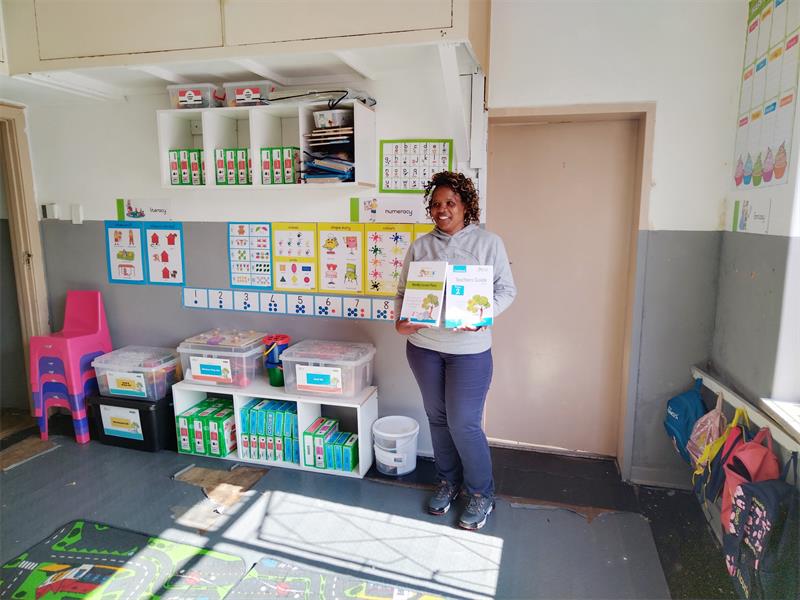 She saw improvement after joining Grow ECD.