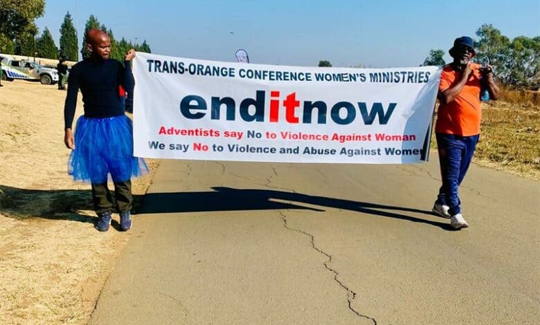 Residents, church members, and local leaders united in a walk organised by the Naturena SDA Church to raise awareness against violence and abuse.
