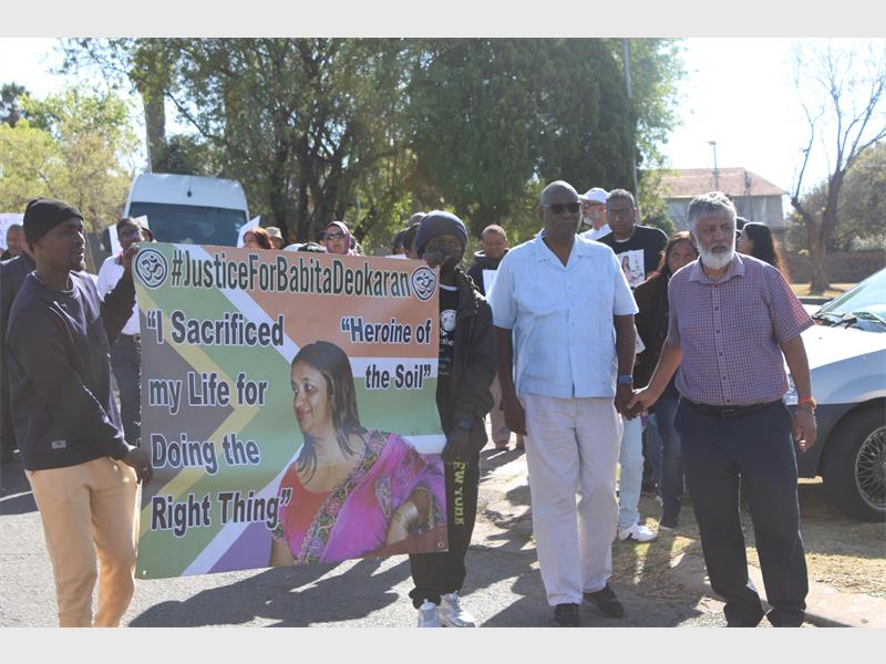 A tribute to honor Babita Deokaran's memory was held as her family demand justice.