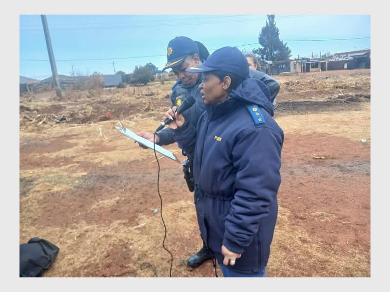 Female officers from SAPS, EMPD and Gauteng Traffic Police target crime hotspots, arrest wanted suspects and raise community safety awareness.