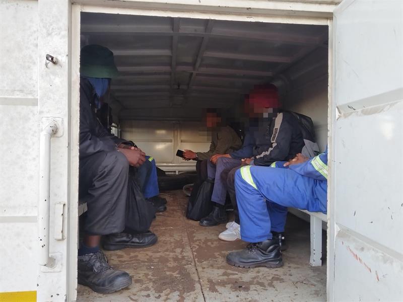 The Women’s Month operation targeted the growing problem of pedestrians endangering lives by crossing the N17, R21, and M1 freeways illegally.