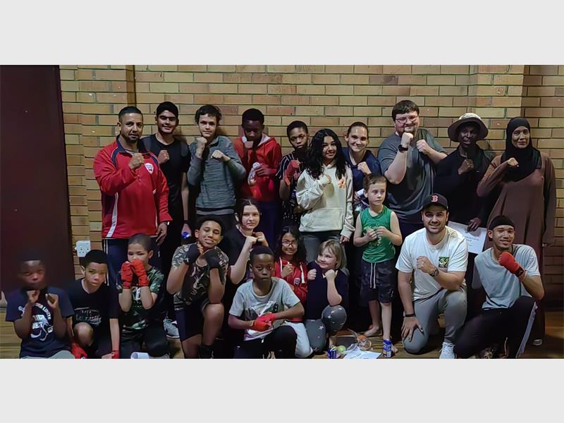 Young people in South Hills participated in vital workshop on cannabis awareness and leadership, organised by South Hills Boxing Club and SACAP