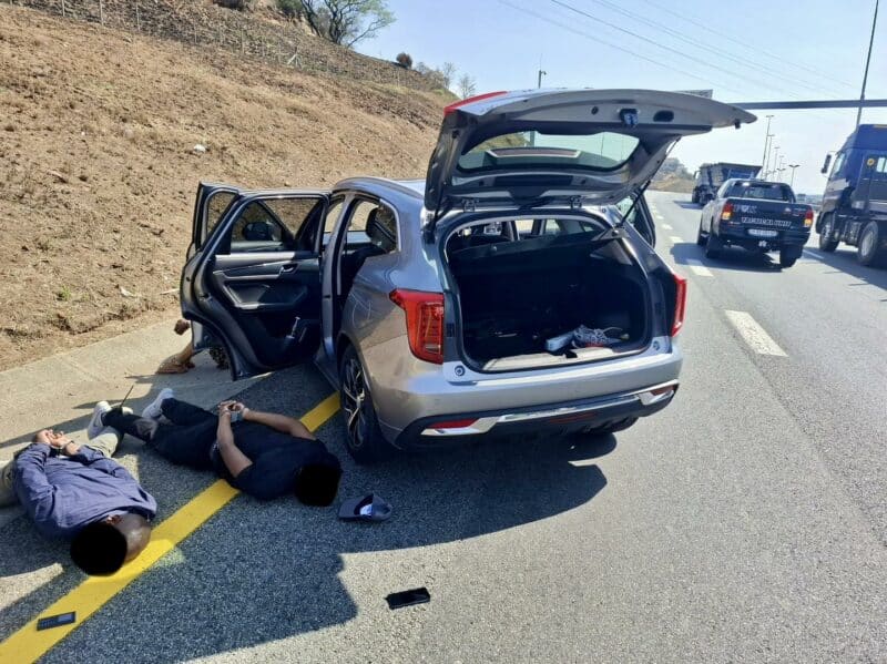 The arrest of the female pilot driver and two other suspects follows a series of Toyota Corolla Cross thefts reported across Gauteng over several months.