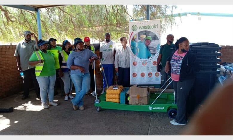 Launch at Voorbrand Primary highlights e-waste recycling, community clean-ups, and sustainable living.