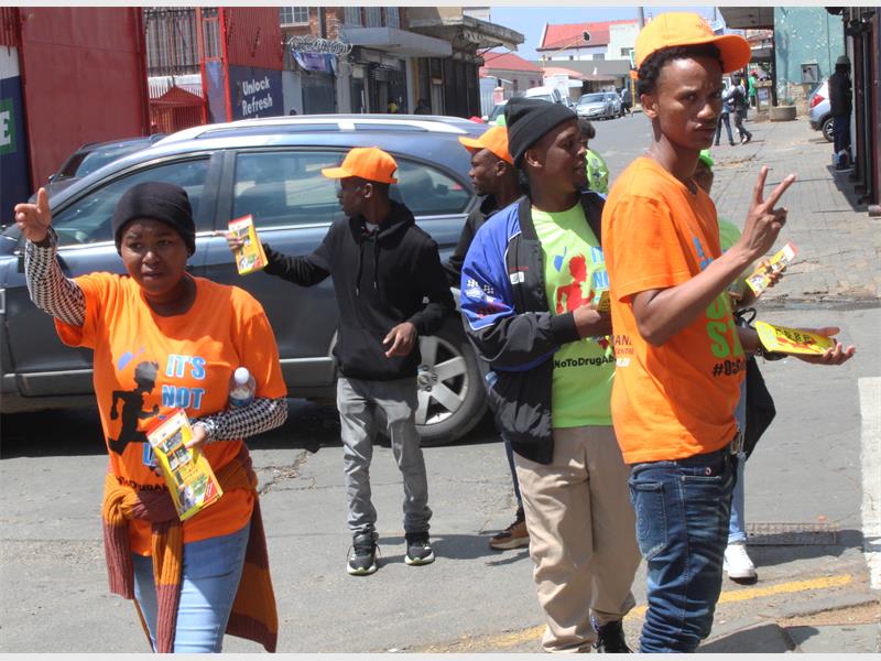 In support of the provincial #TswaDaar Anti-Substance Abuse Campaign, Sanca Central Rand led an awareness drive through Rosettenville and surrounding areas to educate the community and encourage rehabilitation.