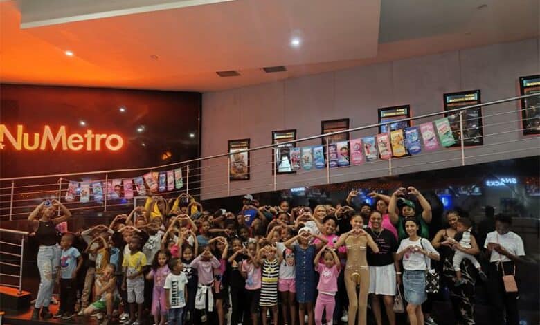 Through sponsorships from Nedbank, NuMetro, and others, the organisation treated 60 children to a memorable movie experience while raising funds for its PEARL programme.