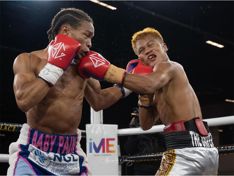 Regents Park boxing star marches towards glory with dominant win.