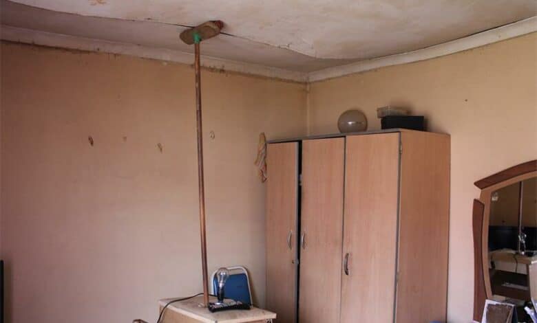 75-year-old Margret Lilly Fillis, who survives on an old-age pension, says her groceries get stolen regularly by suspected criminals. She is appealing for roof and ceiling repair assistance.