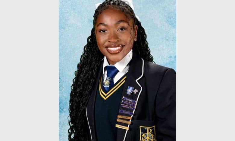 Deandré Mackay from Elands Park, is one of Sacred Heart College’s standout Class of 2025 achievers.