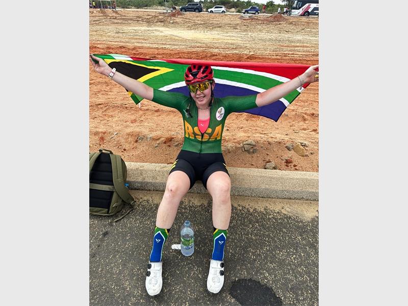 Alberton teenager is crowned African Youth Champion after golden performance