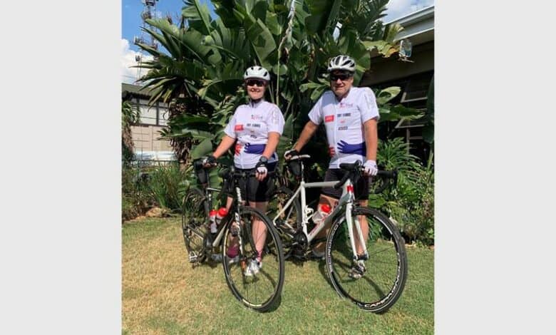 Pierre and Simone du Preez begin their demanding journey on February 21, cycling from Gauteng to the Western Cape to raise funds and awareness.