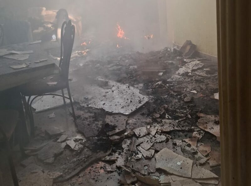 Community members and local organisations have united to support the affected family as they begin rebuilding.