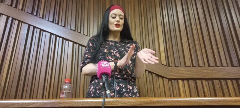 Amber Lee Hughes details turbulent relationship with Elie Chalita in murder trial.