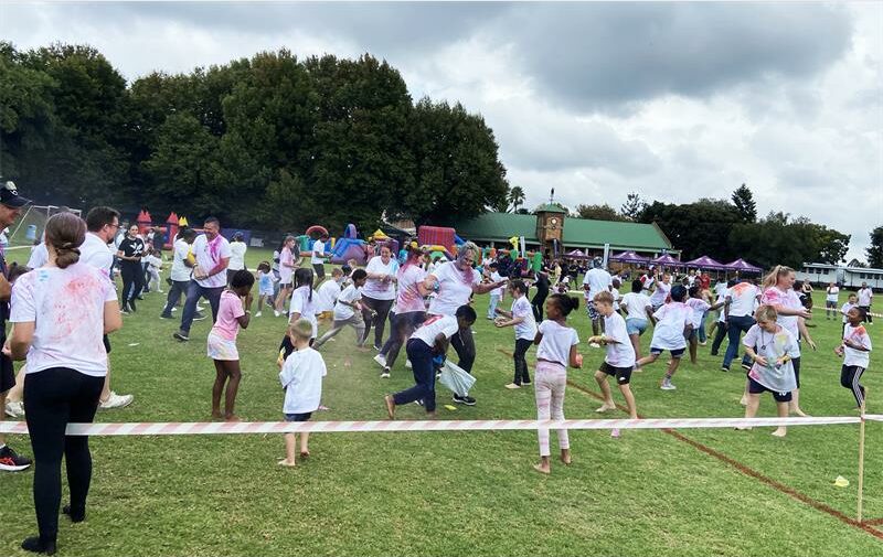 The Big Walk and Colour Festival promote health, school spirit and local entertainment.