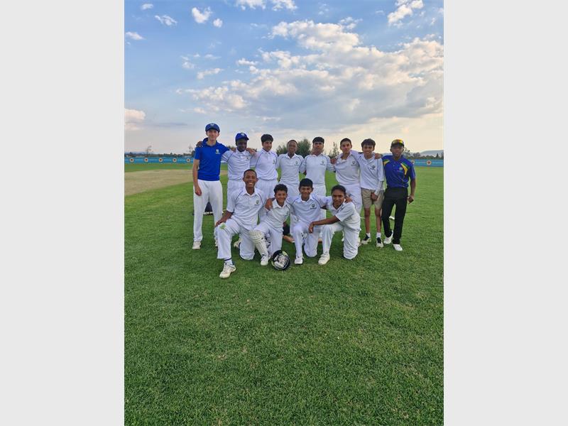 The team chased down the target calmly sealing a well-deserved win